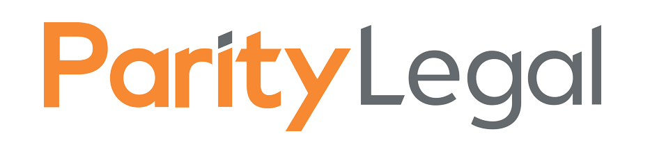 Parity Legal logo front page